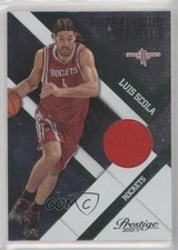 2010-11 Prestige Prestigious Pros Green Materials 42/499 Luis Scola #37 00ix
