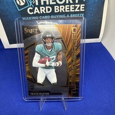 2025 Panini Select Turbocharged #11 - TRAVIS HUNTER ROOKIE CARD