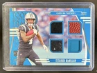 2025 Absolute Tetairoa McMillan Tools of the Trade Quad RC Jersey Football #/99
