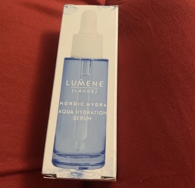 LUMENE [LAHDE] Nordic Hydra Aqua Hydration Serum, All Skin Types, 30ml (BNIB)