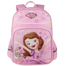 Cartoon -Sofia- The First School Bag Backpack For Kids
