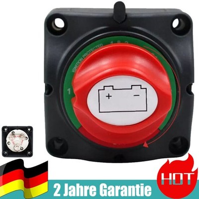 24V 3 Gang Trennschalter Doppelbatterie Wahlschalter für Auto Boot LKW ATV UTV S