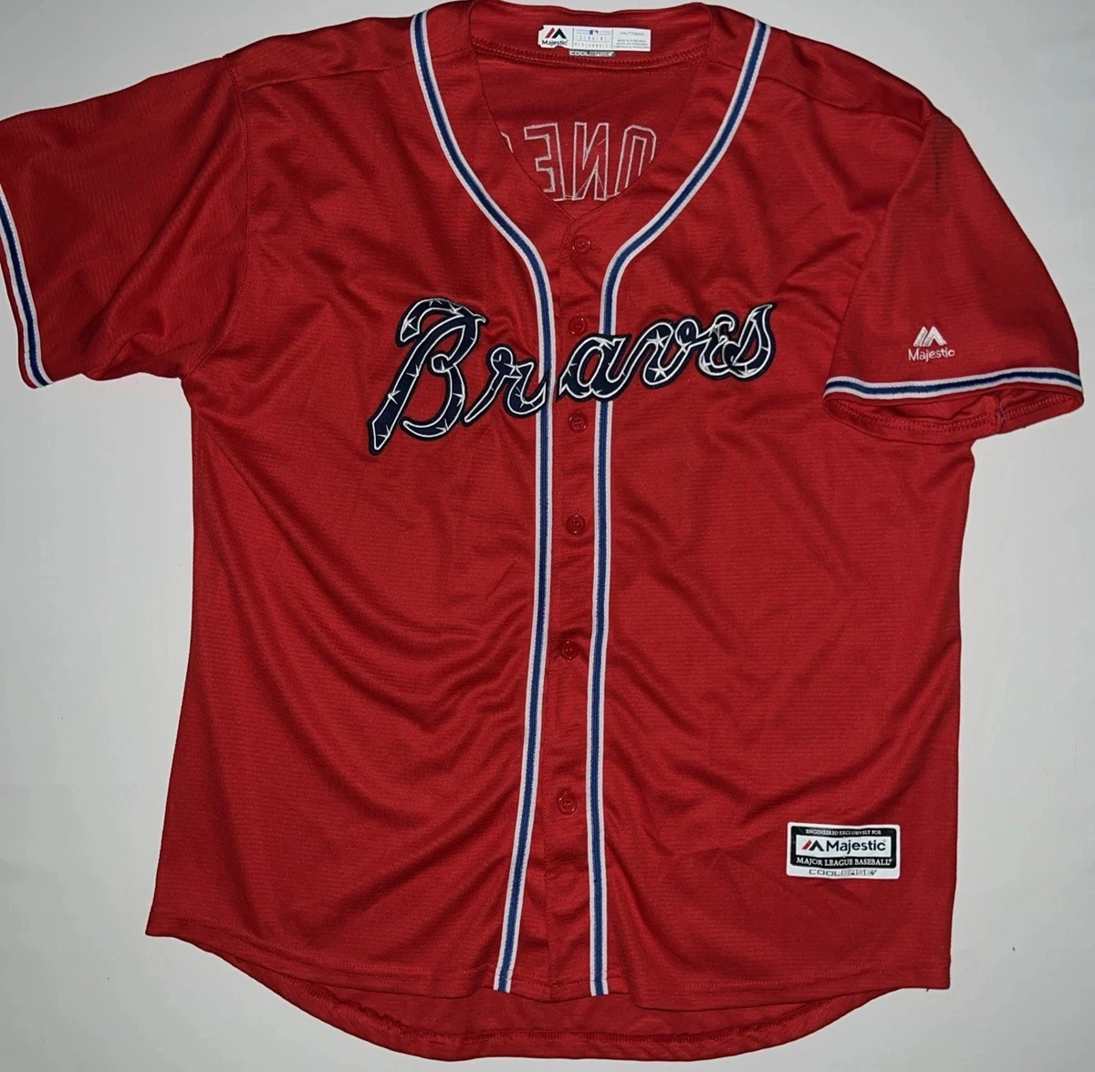 Majestic Chipper Jones MLB Jerseys for sale | eBay