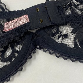 Agent Provocateur Denver Black Lace Bra 34D New