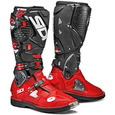 Crossfire 3 TA Motorcycle Boots - Red/Red/Black - Size 40 8017732535689