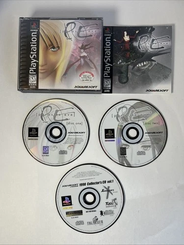 Parasite Eve (PlayStation 1, 1998) Black Label CIB Complete