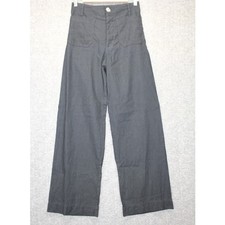 Anthropologie The Colette Full Length Wide Leg Pants by Maeve Black 27