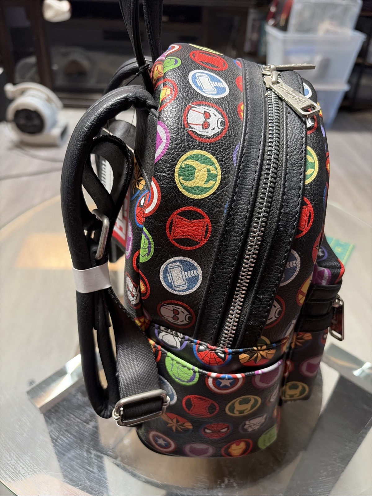 Loungefly Marvel Comic Mini Backpack Avengers icon Japan Exclusive Rare Tags New image 3