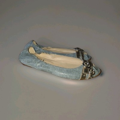 AGL Attilio Giusti Leombruni Women's Leather Flats Peep-Toe