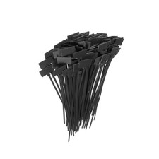 Cable Zip Ties Nylon Cable Wraps - 8x0.19 Inch / Black / 50Pcs