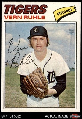 1977 Topps #311 Vern Ruhle Tigers 7 - NM