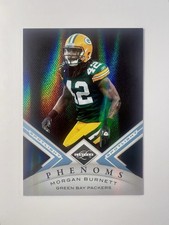 2010  Limited Morgan Burnett PLATINUM BLACK SPOTLIGHT PHENOMS 1/1 #185 RC