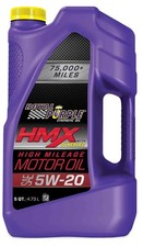 Premium High Mileage 5W20 Synthetic Motor Oil 5 Quart Bottle 38.42 per gallon