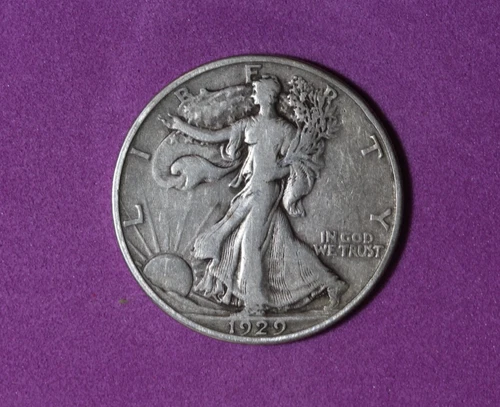 1929-D Walking Liberty Half Dollar #P34013