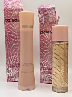 Roberto Cavalli Spray Fragrance Deodorant and Body Lotion