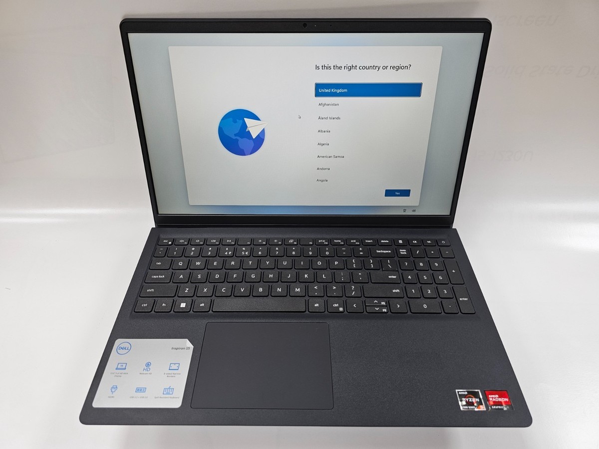 Dell Inspiron 15 3535 AMD Ryzen 5 7530U 16GB 512 GB SSD 15.6