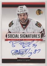 2013-14 Panini Titanium Social Signatures Brandon Bollig #SS-BO Auto g2u