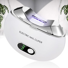 Automatic Electric Nail Clipper with 3-Speeds Levels and Nail Clip Storage, LCD