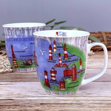 Kaffeebecher maritim LEUCHTFEUER Leuchttürme...