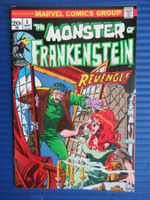 THE FRANKENSTEIN MONSTER # 3 - (VF-) -MIKE PLOOG-THE MONSTER'S REVENGE-ARTIC SEA