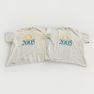 Vintage Hanes Mens White Special Olympics Summer Games 2005 T-Shirt Size XL