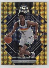 2022-23 Panini Mosaic Rookies Reactive Yellow Prizm Josh Minott #237 07rd