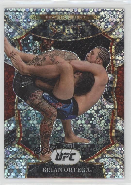 2021 Panini Select UFC Concourse Disco Prizm Brian Ortega #8 0o6v