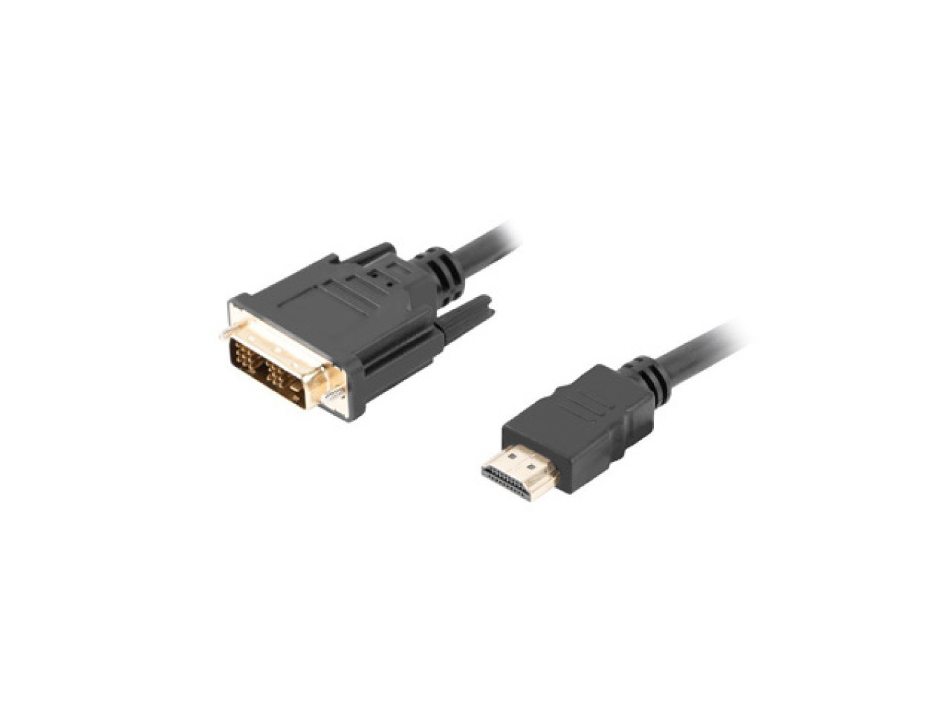 Adapter cable HDMI-DVI-D(18+1) 1.8m black CA-HDDV-10CC-0018-BK