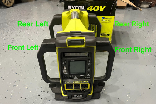 Ryobi 40V 1800W Inverter Handles Only