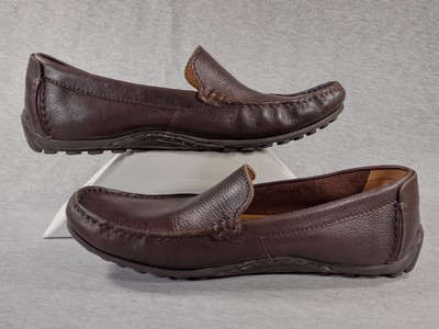 Clarks Collection Ultimate Comfort Driving Shoes Mens 10.5 M Brown Leather 22862