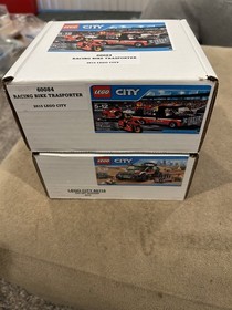 LEGO City: 4x4 Off Roader (60115) and Racing Bike Transporter (60084)