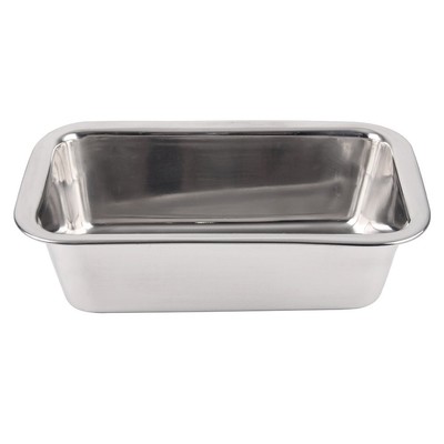 Stainless Steel Loaf Pan for Baking Bread, Meatloaf, Cakes, Brownies, Cassero...