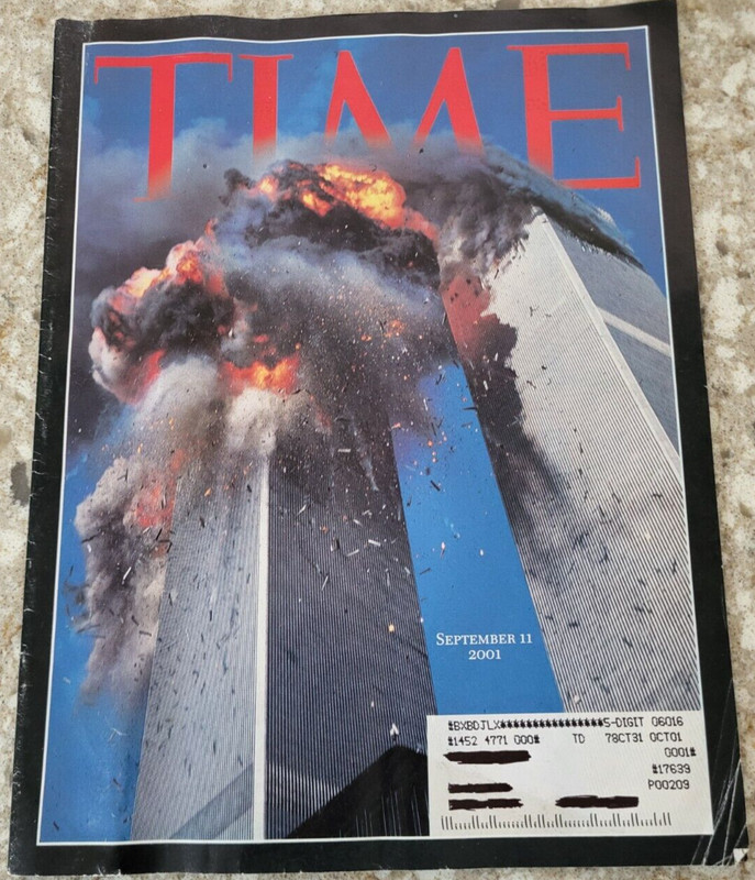 Vintage TIME Magazine SEPTEMBER 11 2001 Special Edition 9/11