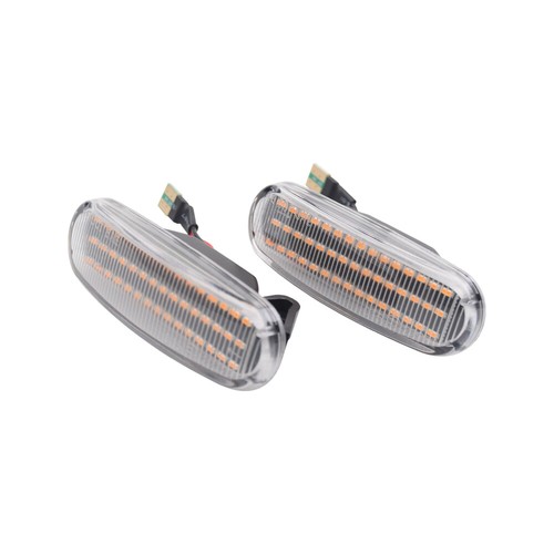 2PCS For Fiat Abarth Doblo Fiorino Idea Stilo Qubo LED Dynamic Side Marker Light - Picture 33 of 35