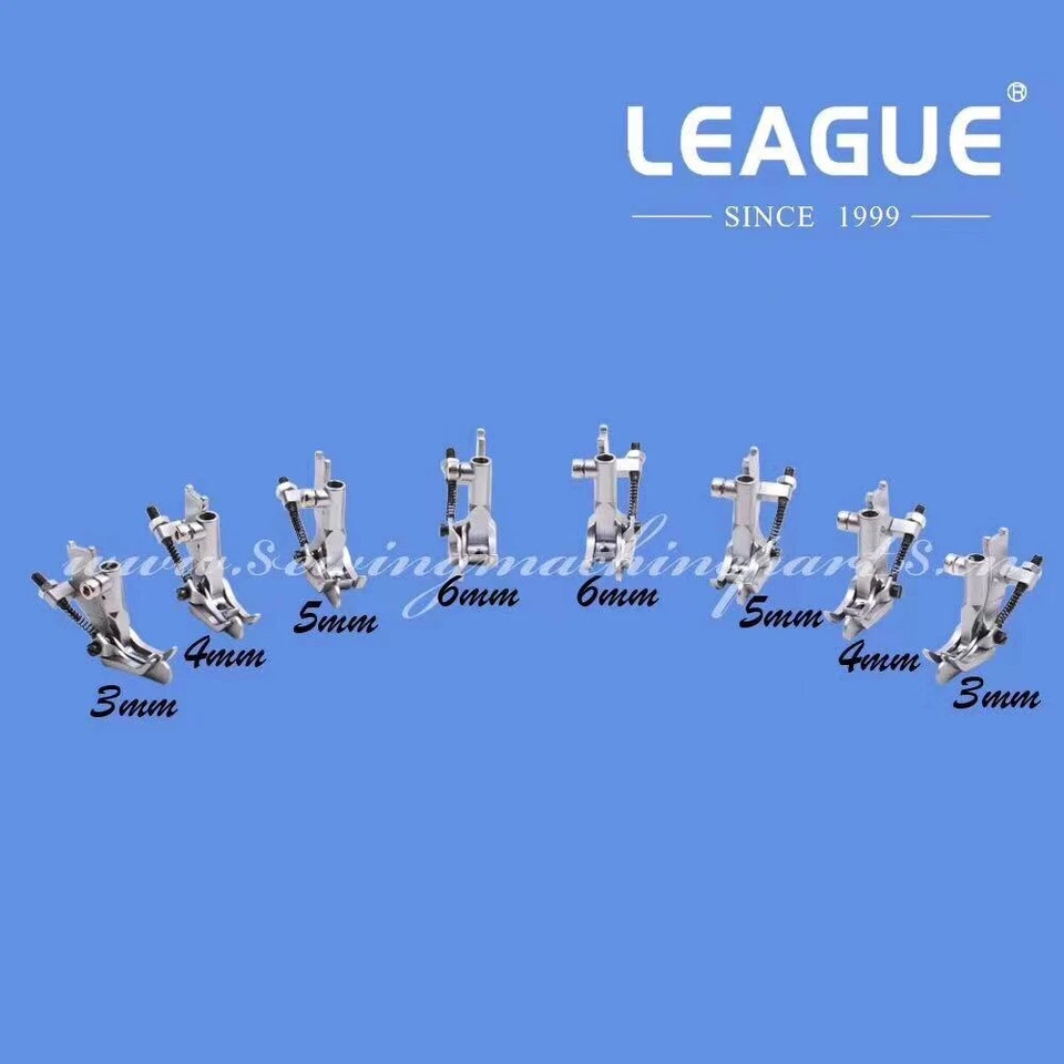 Pie prensatelas LGL-1510, LGR-1510, GL1510, GR1510, pies guía 3 mm, 4 mm, 5 mm, 6 mm Foto 2 de 2