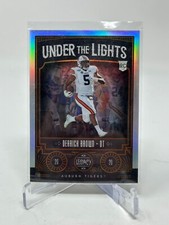 2020 Legacy Football Derek Brown Under The Lights Refractor RC Card #UL-DB