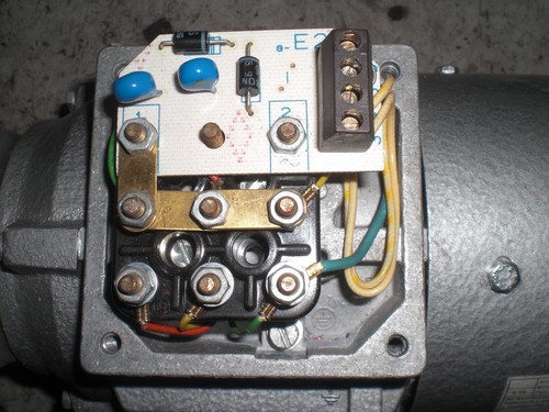 Getriebemotor kompakt ABM Elektromotor+Getriebe+Bremse 1350min-1 220/380V 0,09KW - Bild 10 von 10
