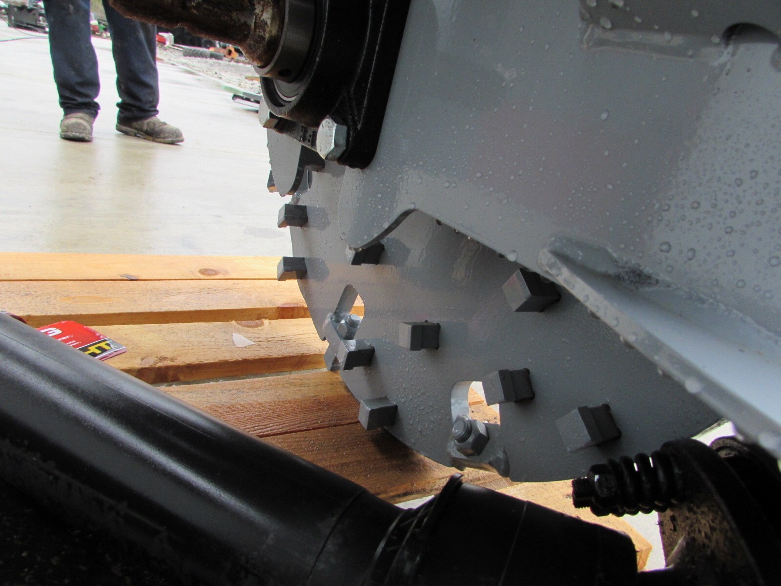 NEW BAUMALIGHT 1P24 STUMP GRINDER ATTACHMENT FOR TRACTOR 3 POINT HITCH