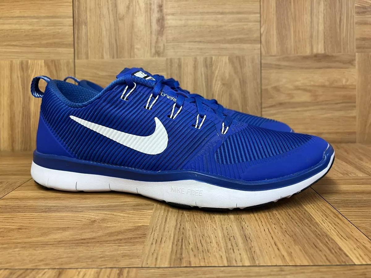 RARE Nike Free Train Royal Blue White Men s Running Shoes Sz 11.5 833257 410