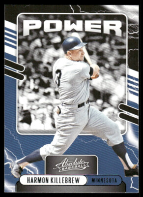 2021 Panini Absolute - Power #PO-10 Harmon Killebrew