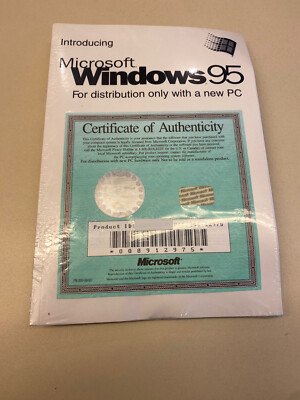 Microsoft Windows95 Software, Betriebsystem,  operating system,  Workstation, 95