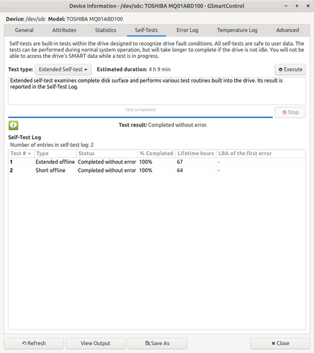 TOSHIBA MQ01ABD100 - 1000GB ( 1TB ) USB 3.0 EXTERNAL PORTABLE HARD DRIVE. 1RMT - Picture 8 of 8