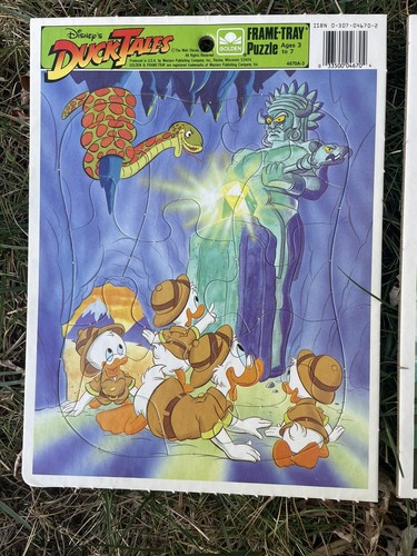 Vintage Disney’s Duck Tales Frame Tray Puzzles Lot Of 2 - 第 2/5 張圖片