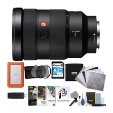 Sony Fe 24-70mm F/2.8 Gm Lens Bundle With Accessories