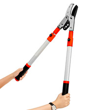 28"- 40"  Gardening Telescopic Branch Anvil Lopper Tree Branch Pruner Extendable