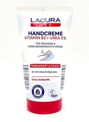 ✅ Ombia Med 5 % UREA Handcreme Hautschutzcreme 150 ml für trockene Haut ✅