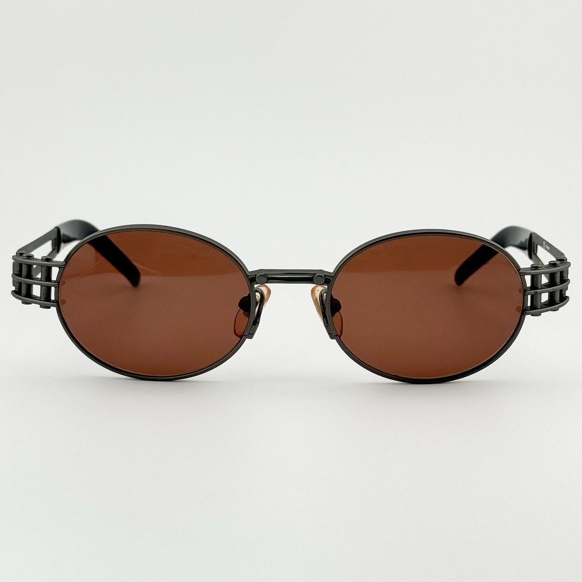 Vintage YOHJI YAMAMOTO 52 6102 Sunglass Japan Frame Steampunk RARE