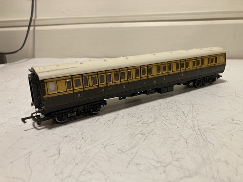 Hornby R.026 GWR 1./3. Klasse Reisebus OO guter Zustand ohne Verpackung
