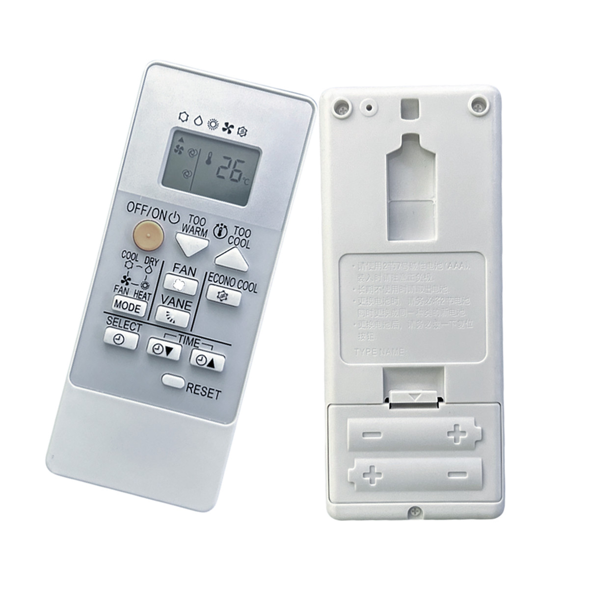 Mando a distancia para aire acondicionado Mitsubishi MSZ-HR25VF MSZ-HR35VF MSZ-HR42VF