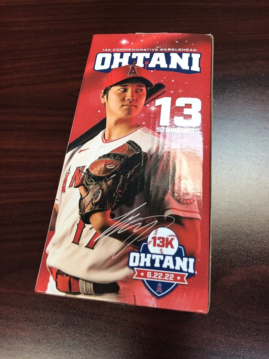 Shohei Ohtani Bobblehead SGA 4/08/23 Angels 13K, 13